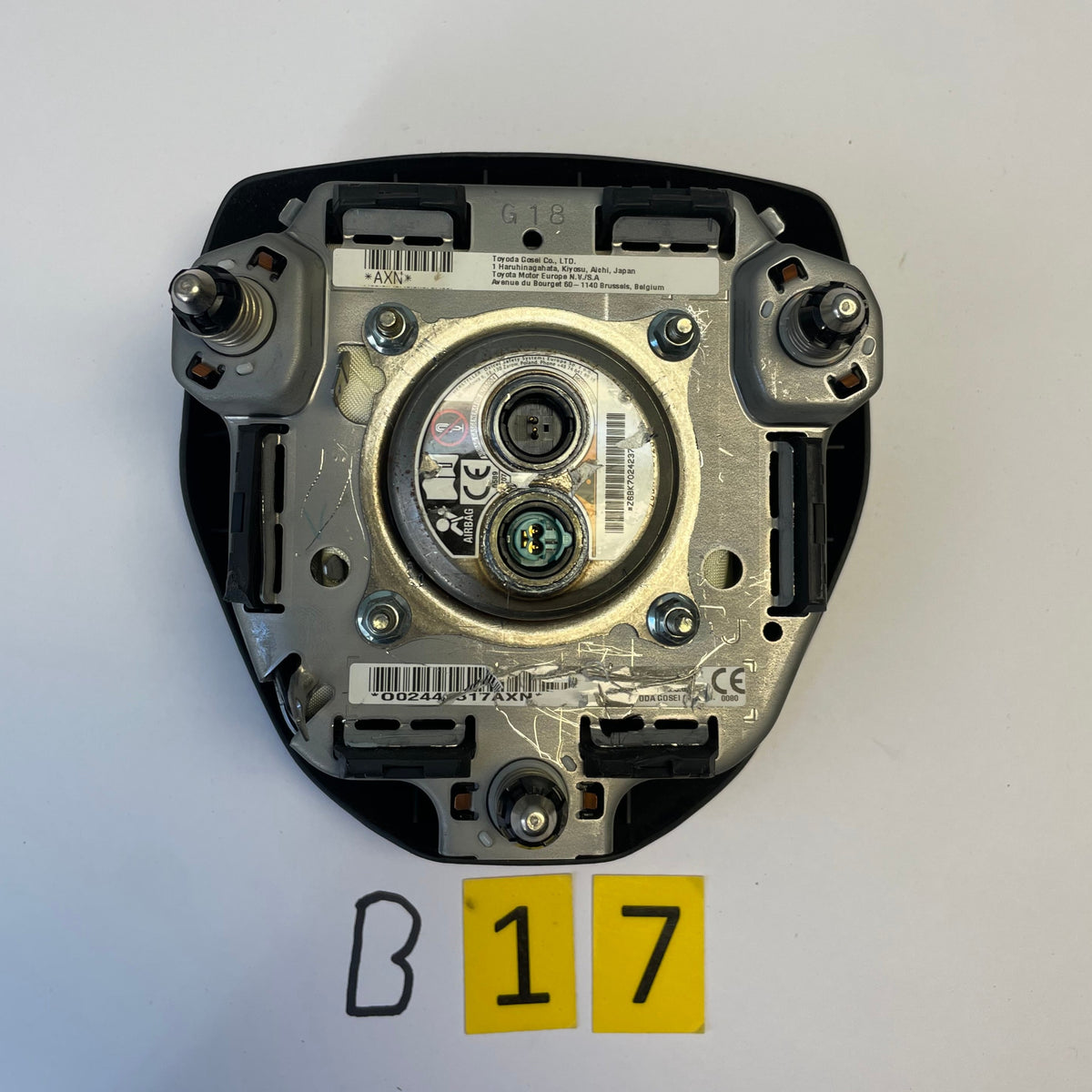 TOYOTA COROLLA DRIVER AIRBAG OEM BLACK SRS 2020 2021 2022 Airbags USA