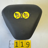 Cruze Driver Airbag Black Brown Single Plug OEM 2016 2017 2018 42650734