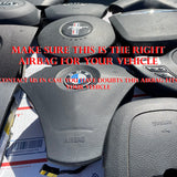 Air Bag Avalanche 2007 2008 2009 2010 2011 2012 Airbag OEM Driver Air Bag Black 25847290