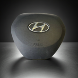 Hyundai Santa Fe Driver Airbag Genuine OEM (2020–2023) | Steering Wheel Air Bag | 80100-S2000NNB