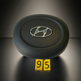 Hyundai Sonata Driver Airbag Genuine OEM Black (2020–2022) | Steering Wheel Air Bag | 80100-L1500NNB