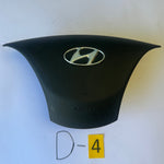 HYUNDAI Elantra 2011 2012 2013 2014 2015 2016 2017 DRIVER WHEEL AIRBAG BLACK