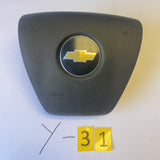Chevrolet Silverado Driver Airbag Genuine OEM Black (2010–2012) | Steering Wheel Air Bag | 25918804