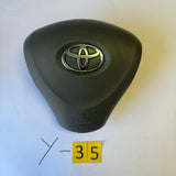 toyota Corolla Driver Airbag Genuine OEM Black (2009–2013) | Steering Wheel Air Bag | 45130-02230-C0
