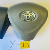 TOYOTA COROLLA 2009 2010 2011 2012 2013 DRIVER AIRBAG OEM GRAY SRS 4513002390B1  4513002400B1