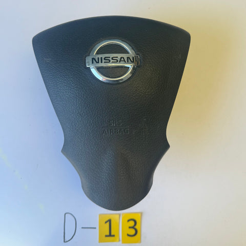 Nissan versa 2014 2015 Driver Airbag OEM Air Bag Black Steering Wheel Air Bag