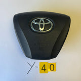 TOYOTA CAMRY 2015 2016 2017 DRIVER SIDE STEERING WHEEL AIRBAG BLACK 4513006430C0