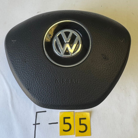 Volkswagen Atlas 2018 2019 2020 Driver Steering Wheel Airbag Black 3CN880201E81U
