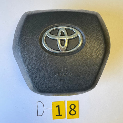Toyota Camry 2020 2021 2022 2023 Driver Steering Wheel Airbag Black 4513006530C0