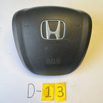 Honda Odyssey 2011 2012 2013  Driver Steering Wheel Airbag 77810TK8A80ZA