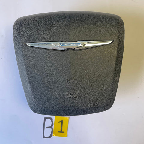 CHRYSLER 300 AIRBAG OEM DRIVER BLACK 2011 2012 2013 2014 DRIVR AIR BAG 253-03397L