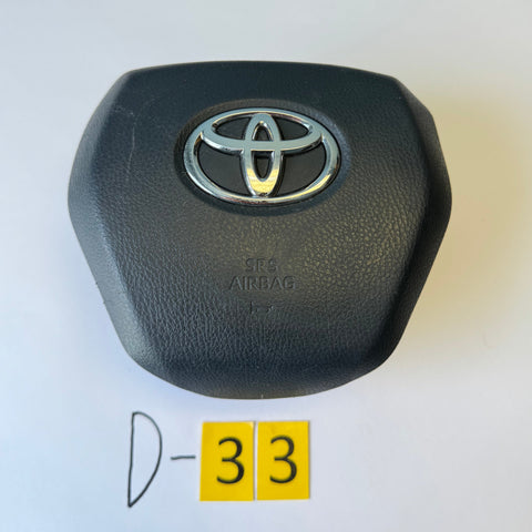 TOYOTA CAMRY 2021 2022 2023 DRIVER SIDE STEERING WHEEL AIRBAG BLACK