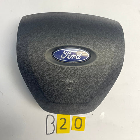 Ford Explorer 2016 2017 2018 2019 Left Driver Steering Wheel Airbag Black FB5Z78043B13BA