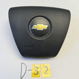 Chevrolet Silverado Driver Airbag Genuine OEM Black (2010–2012) | Steering Wheel Air Bag | 25918804