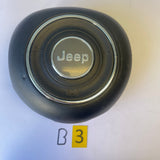 JEEP Renegade 2015 2016 2017 2018  Left Driver Steering Wheel Air Bag Black OEM