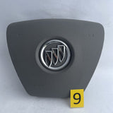 Buick Enclave Driver Airbag Genuine OEM Gray (2008–2017) | Steering Wheel Air Bag | 23165547