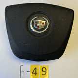 Cadillac CTS Driver Airbag Genuine OEM Black (2009–2014) | Steering Wheel Air Bag | 23182441