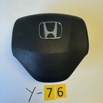 Honda HRV 2016 2017 2018 2019 2020 2021 2022 Black Driver Wheel Airbag Air Bag OEM 77810T7SA80ZA