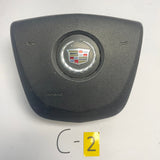 Cadillac CTS 2009 2010 2011 2012 2013 2014 Driver Steering Wheel Airbag Black 23137933