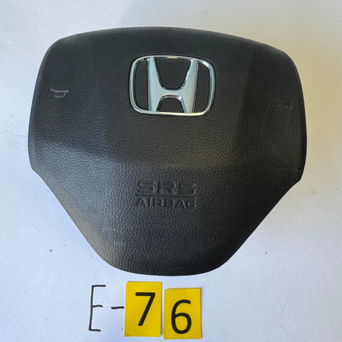 Honda HRV 2016 2017 2018 2019 2020 2021 2022 Black Driver Wheel Airbag Air Bag OEM 77810T7SA80ZA