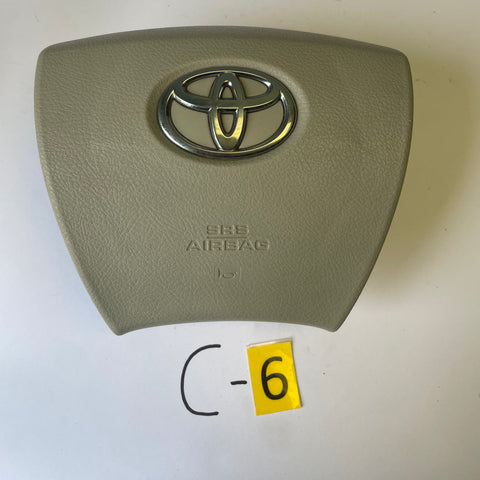 2011 2012 2013 2014 Toyota Sienna Airbag Driver Left Steering Wheel Air Bag gray 4513008080E0