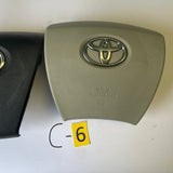 2011 2012 2013 2014 Toyota Sienna Airbag Driver Left Steering Wheel Air Bag gray 4513008080E0