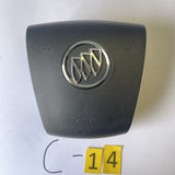 Buick LaCrosse Driver Airbag Genuine OEM Black (2014–2016) | Steering Wheel Air Bag | 22999202