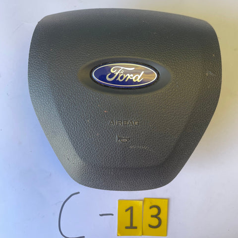 Ford Explorer 2016 2017 2018 2019 Left Driver Steering Wheel Airbag Black FB5Z78043B13BA