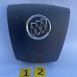Buick Regal Driver Airbag Genuine OEM Brown (2011–2013) | Steering Wheel Air Bag | 22838159