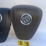 Buick Encore Driver Airbag Genuine OEM Brown (2013–2020) | Steering Wheel Air Bag | 95328149