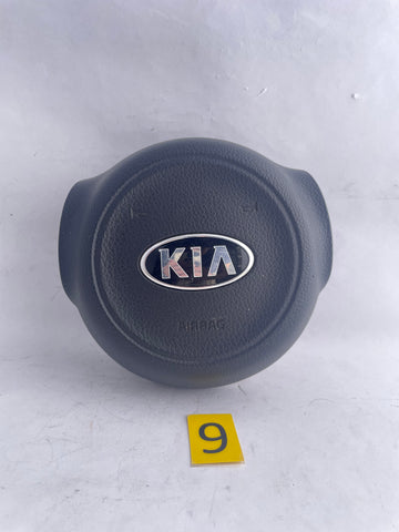 KIA OPTIMA DRIVER AIRBAG WHEEL AIR BAG OEM BLACK 2014 2015 FOR SALE