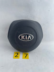 KIA SOUL 2014 2015 2016 2017 2018 2019 DRIVER AIRBAG BLACK OEM steering air bag for sale