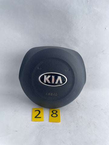 KIA SOUL 2014 2015 2016 2017 2018 2019 DRIVER AIRBAG BLACK OEM steering air bag for sale