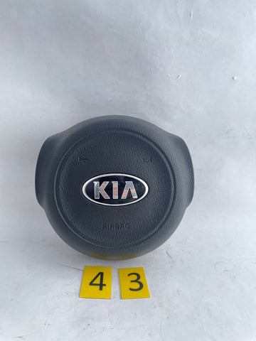 KIA OPTIMA driver airbag wheel AIR BAG OEM BLACK 2014 2015 for sale