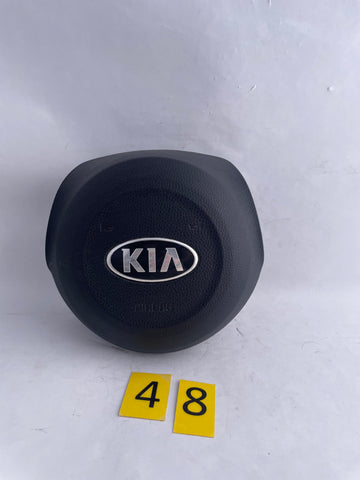 KIA SOUL 2014 2015 2016 2017 2018 2019 DRIVER AIRBAG BLACK OEM steering air bag for sale