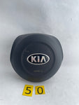 KIA SOUL 2014 2015 2016 2017 2018 2019 DRIVER AIRBAG BLACK OEM steering air bag for sale